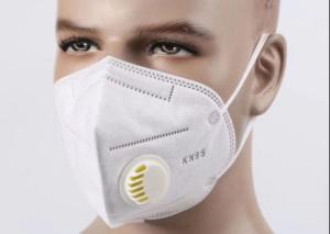 Quality Medical Grade Kn95 Face Mask With Valve Pp Non Woven Fabric Material wholesale