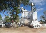 160tph Batch Type Stationary Asphalt Plant Low Emission Simple Foundation