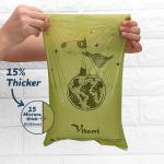 Printed Biodegradable Custom Products for Dogs Unscented Printed dog poop bags