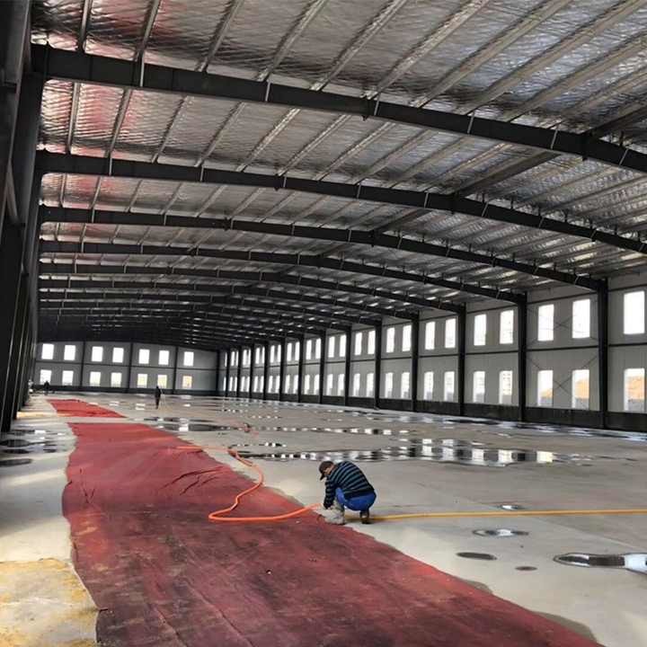 AISC/EN/JIS/GB Steel Warehouse Structure Building Design with H Section Steel Beam Rolling Door