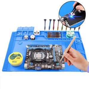 Quality Magnetic Anti Static Repair Mat Insulation Computer Solder Rework ESD wholesale