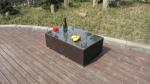 4pcs PE rattan pool furntiure