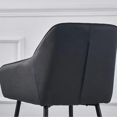 Italy Velvet Upholstered Side Chair Luxury Velvet Fabric Dining Chairs