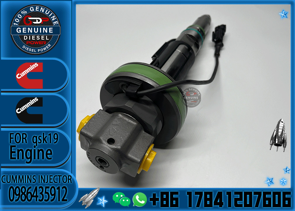 Original QSK19 QSK60 Fuel Injector F00BL0J019 2867149 4964173 4955527 4964170 F00BL0J020 4955524 4918073 0986435912