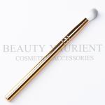 Deluxe Champagne Gold Fluffy Eyeshadow Makeup Brush 148mm Length