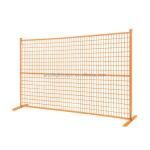 Metal Type Steel Roadway Safety Temporary Fence Panels for Playground Protection