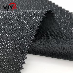 Quality Suit 80gsm Twill Weaving Woven Fabric Fusing Material wholesale
