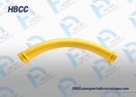 Stationary long radius Standard concrete pump bend SK flange