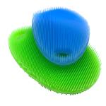 Custom Logo Silicone Kitchen Brush Scrubber Also Used As Pot Holders