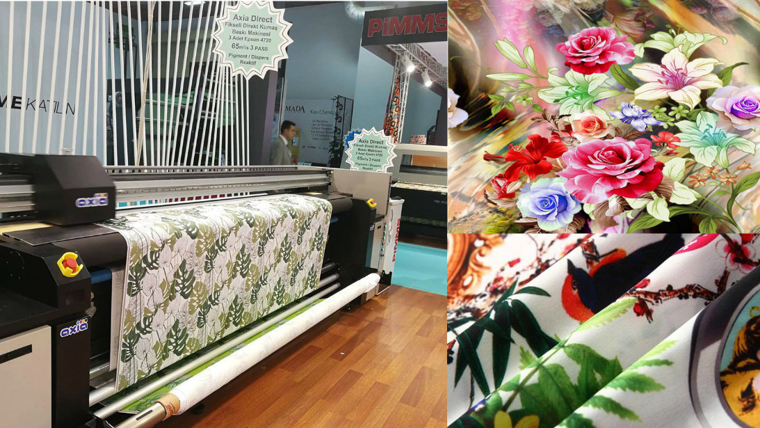 1800DPI Heat Transfer Sublimation Printing Machine Dual CMYK