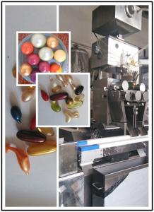 Quality Food / Pharmaceutical Machinery Softgel Encapsulation Machine / Paintball Maker wholesale