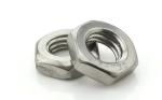 High Accuracy Hot Dipped Galvanized Lock Nuts , Hex Jam Nut Agricultural