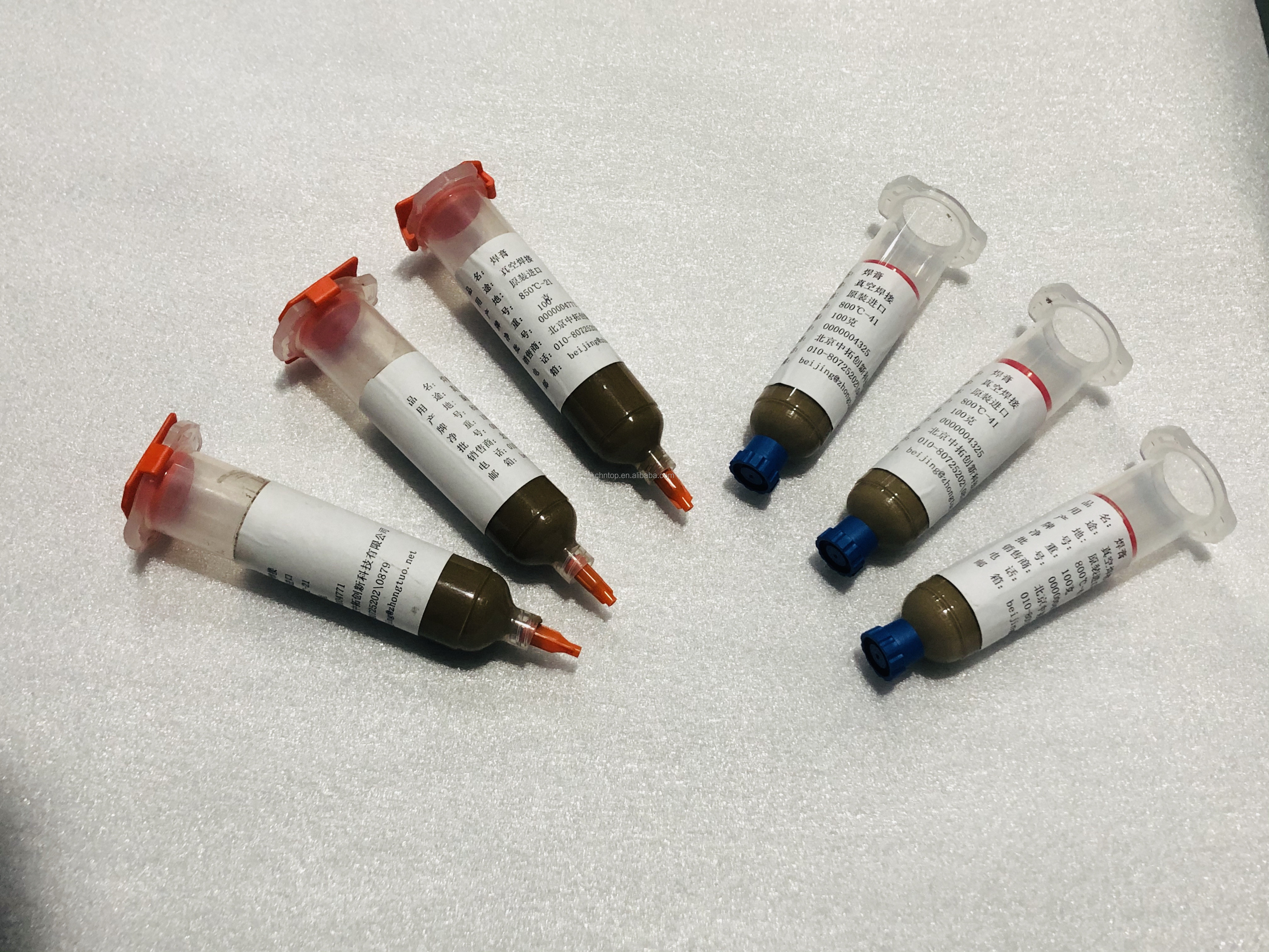 Premium Vacuum Brazing Paste For PCD/PCBN Tools 27.25%Cu 12.5%In 1.25%Ti Bal.Ag
