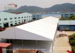 Aluminum Clear Span Industrial Storage Tent / Construction A Frame Snow