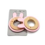 4 Month Wooden Silicone Teether