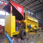 All Terrians 0.074mm 65% Gold Trommel Plant With Trailer