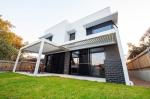 Industrial Outdoor Aluminium Pergola Waterproof Powder Coating Optional