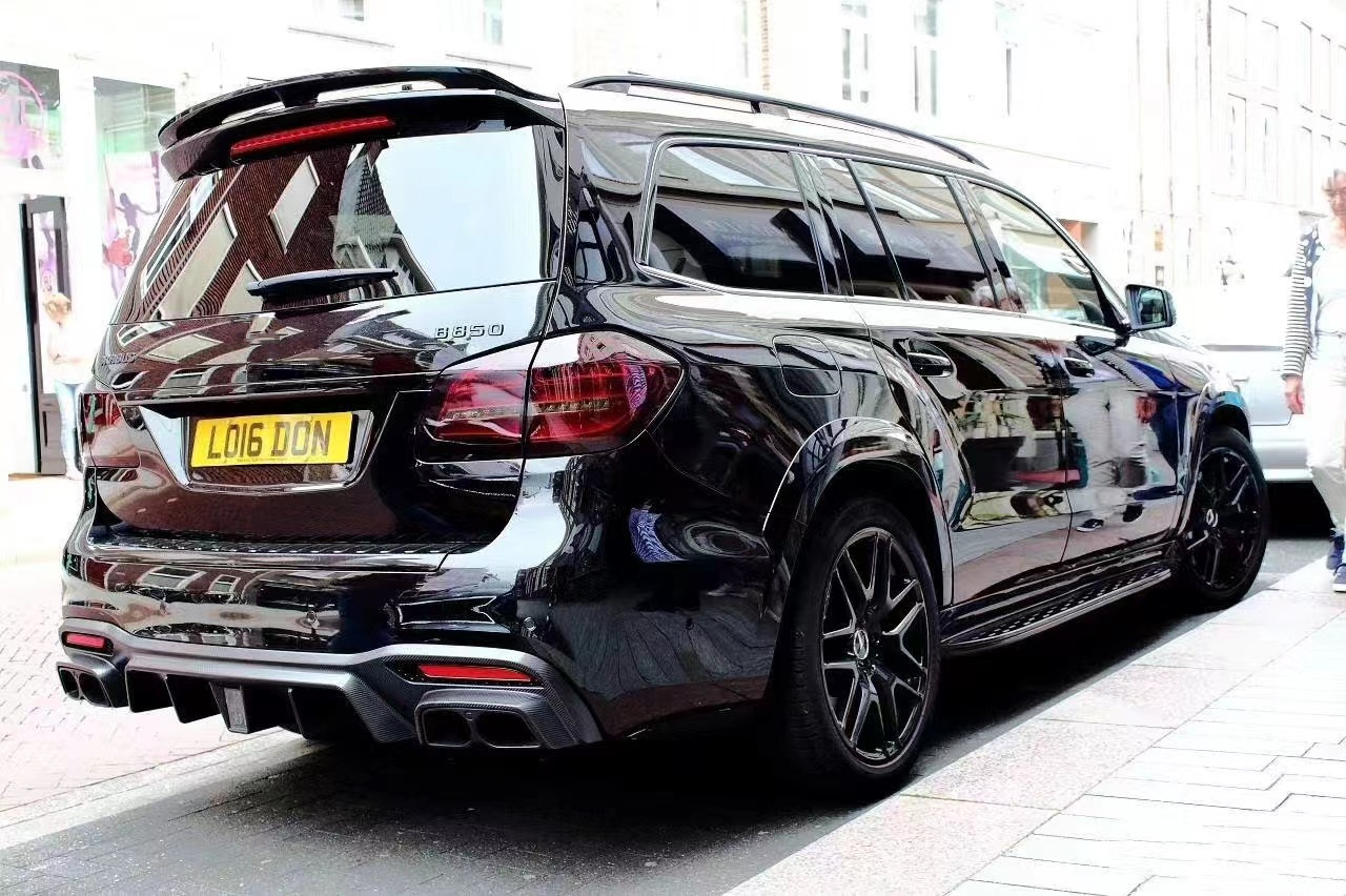 Carbon Fiber Body Kit for Bras Style GLS63 320 400 450 500 X166 Carbon Fiber Body Kit GLS63 Front Shovel Rear Diffuser