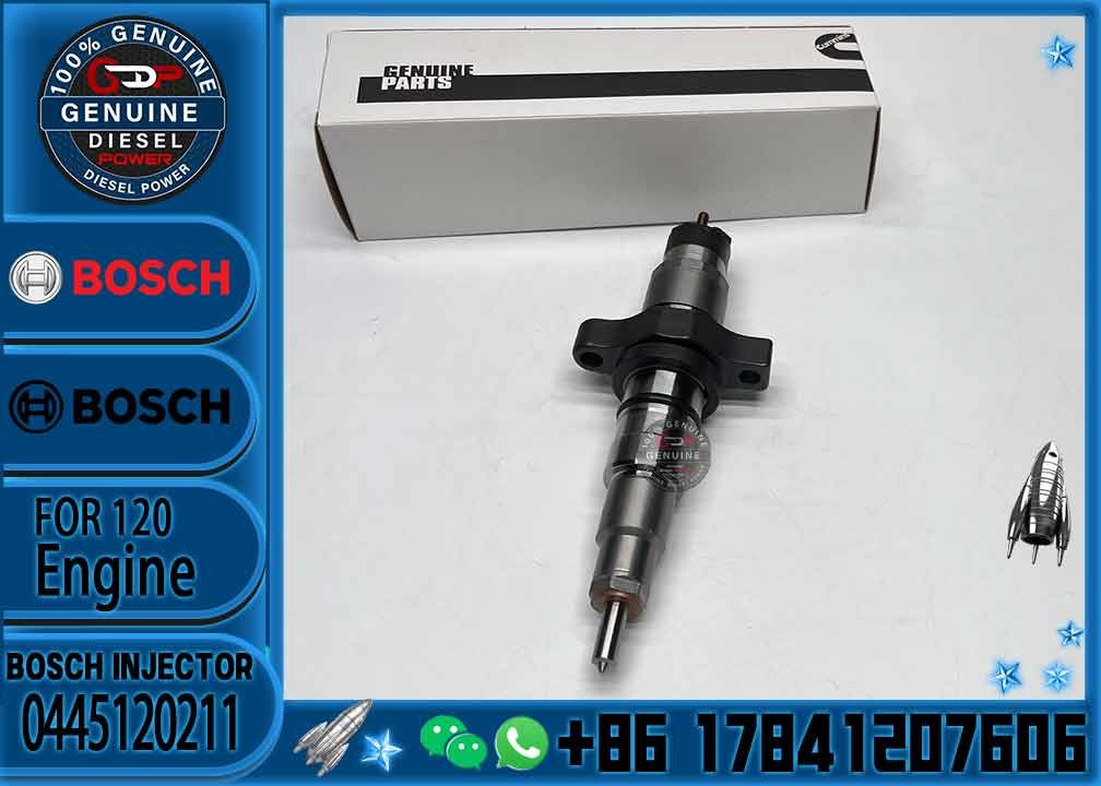 Engine Injector Fuel Injector 0445120209 0445120210 0445120211