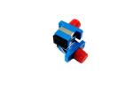 ABS SM SC To FC Fiber Optic Coupler Hybrid Flange Plastic Adapter
