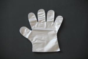 Quality Polyethylene Food Handling Disposable Poly Gloves Flat Pack Eco Friendly wholesale