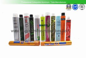 Quality 13.5mm Diameter Metal Cosmetic Tubes , Waterproof Aluminum Collapsible Tubes wholesale