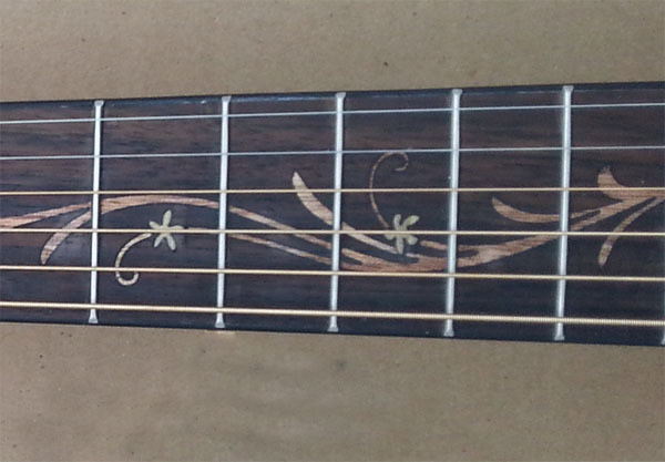 Free shipping import Tays k20 acoustic guitar with Fishman101 EQ nature color