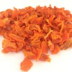 Dehydrated Orange Red Dried Carrot Chips Low Sugar