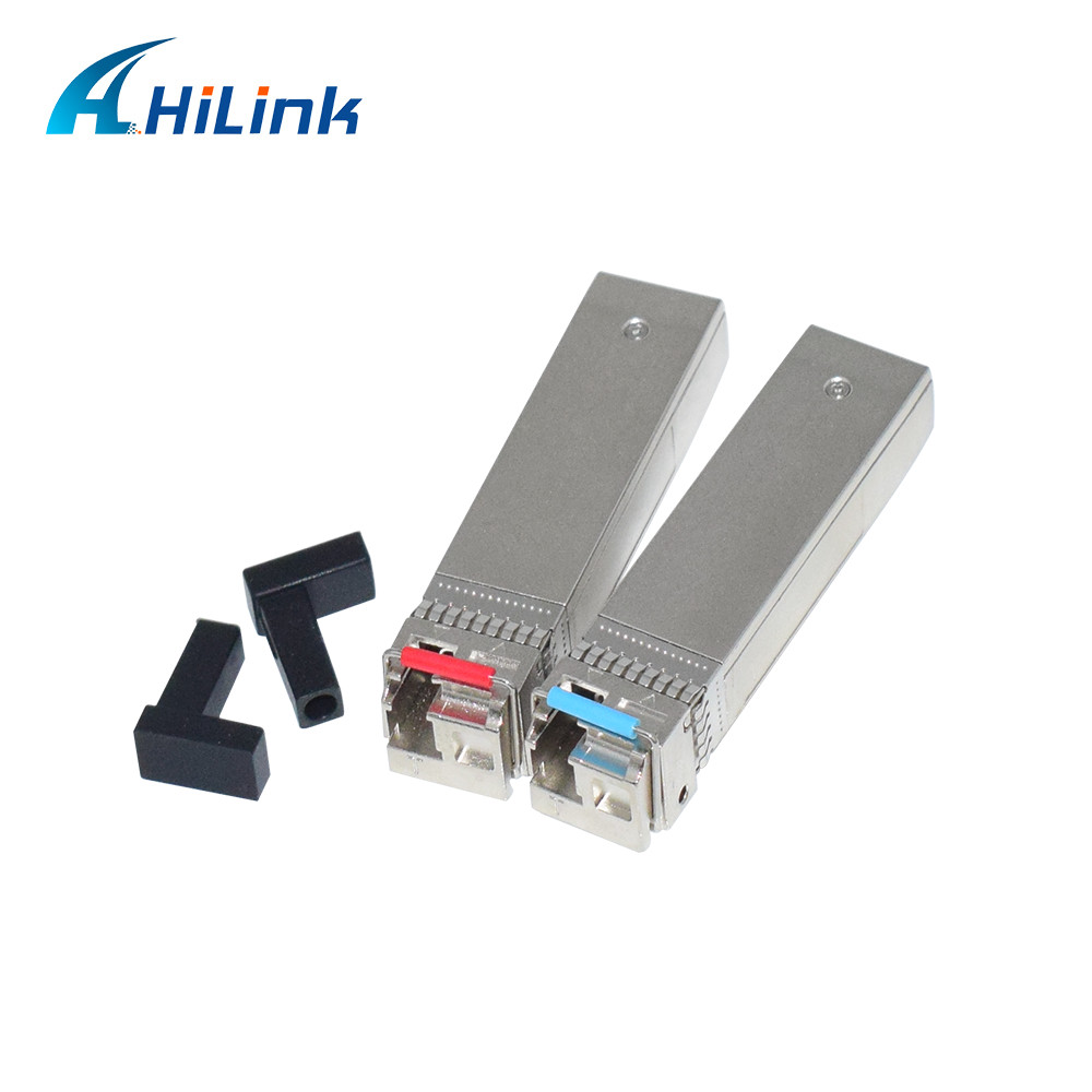 Full Compatible 10G BIDI 5KM 1270nm 1330nm Simplex LC Optical Transceiver Module