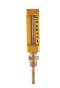 Quality Glass Bimetallic Temperature Gauge 50mm 100mm Industry wholesale