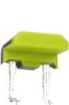 Free Adjustable top quality car air vent mobile phone holder grenn gray
