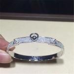 full diamonds bracelet 18kt gold with white gold or yellow gold