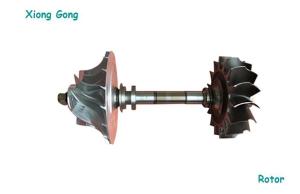 Quality Mixed Flow Turbo Rotor ABB Turbocharger Shaft RR Series Marine Turbocharger Parts wholesale