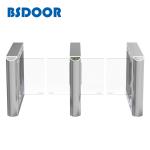 Pedestrian Swing Turnstile Gate Face Recognition Terminal Barcode