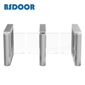Quality Pedestrian Swing Turnstile Gate Face Recognition Terminal Barcode wholesale