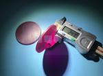 Cr+ Al2O3 Sapphire Wafer Sapphire Crystal Glass Lens Doped Titanium