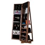 Rotating Mirror Jewelry Armoire