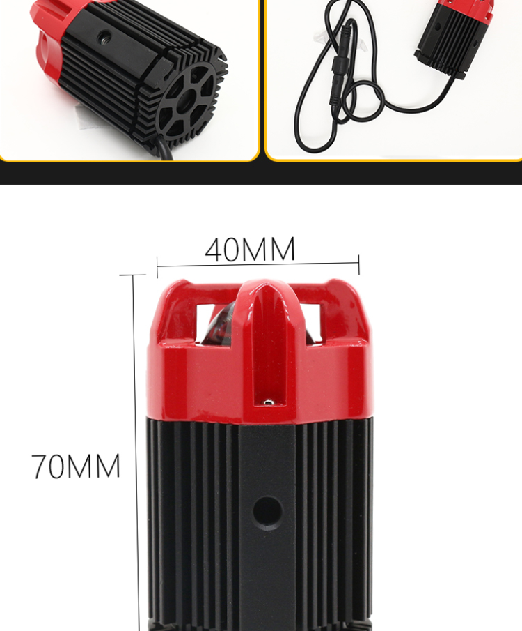 new car detailing light laser led light lens long range lamp off-road vehicle roof refitting headlamp led headlight kits