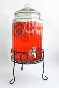 Quality glass juice / beverage dispensers wholesale