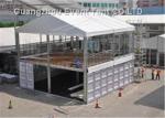 850gsm Pvc Fabric Luxury Double Decker Tents 45m Waterproof For Advertising