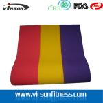 Gym fitness Wholesale New product 2015 Digital Printed rainbow Pvc Yoga mat