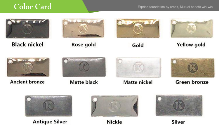New Design Double Pin Belt Buckle Customized Logo With Two Colors