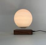 new wooden base magnetic levitation planet lamp light 6inch night light bulb