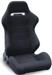 Fully Reclinable Faux Suede Sport Racing Seats R Style