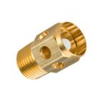 Anticorrosive Rustproof Brass Turning Parts , Copper High Precision Turned Parts