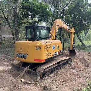 Quality Low Working Sany Sy65c Used Excavator with Excellent Performance and Original Color wholesale