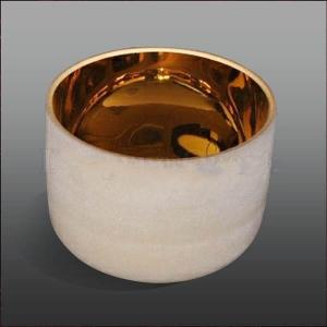 Quality 24K pure gold crystal singing bowl-002 wholesale
