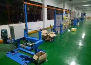 Quality 30-150m/Min Fiber Optic Cable Sheathing Line Ftth PVC Cable Extruder Machine wholesale