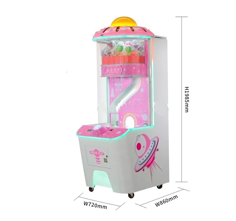 1p Ball Paradise Coin Operated Capsule Gashapon Vending Machine Size W720*D860*H1985mm