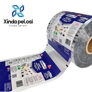 Quality Durable Plastic Bag Materials Printed Packaging Film Roll 100 Microns For Potato Chips wholesale